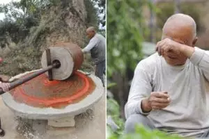 Kakek ini persiapkan makanan kesukaan 6 anaknya, tak satupun pulang