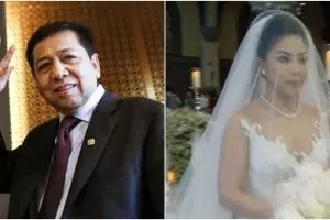 Sembuh dari sakit, ini gaya Setya Novanto dinner bareng putri tercinta