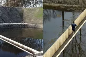 10 Jembatan ini tidak biasa, ada yang membelah air 