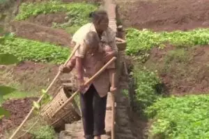 Kisah suami buta dampingi istri yang tak bisa jalan, terenyuh banget