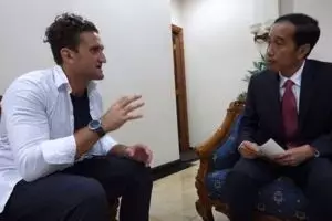 Jokowi ternyata juga suka lihat vlog Casey Neistat