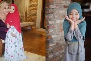 12 Gaya Sybil putri Zaskia Mecca, usia 7 tahun udah mantap berhijab