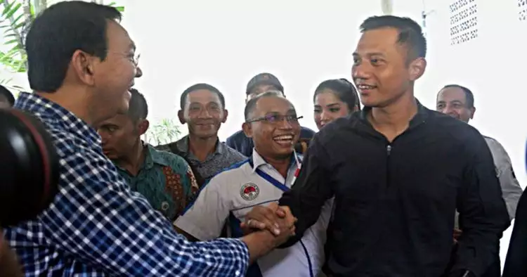 Kunjungi Ahok, Agus Yudhoyono dapat surat yang isinya menyentuh