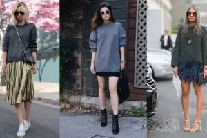 12 Ide outfit sweater & rok ini bikin kamu tampil makin stylish