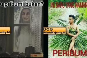 Beredar 10 meme 'pribumi' yang sindirannya lucu-lucu gimana gitu