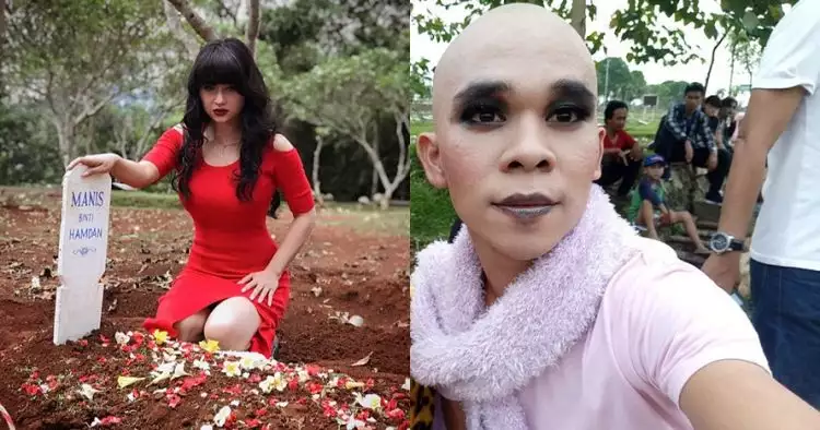 10 Gaya Dewi Perssik & Rama Purba saat syuting Si Manis Jembatan Ancol