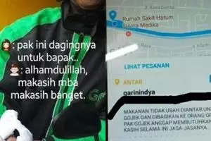 10 Balas budi penumpang ke driver ojol, ada yang ditraktir Rp 380 ribu
