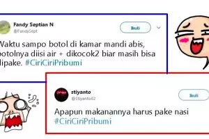 10 Cuitan 'ciri-ciri pribumi' ini lucunya bikin kamu tertawa