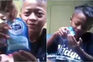 Kelakuan 'kids jaman now', pakai susu kental manis pengganti pomade