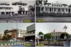 12 Potret perbandingan Jakarta dulu vs kini, bikin tercengang