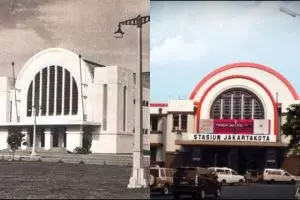 10 Beda stasiun kereta Indonesia dulu dan kini, pertahankan ciri khas