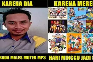10 Meme lucu 'karena dia' ini akan mudakan tanggal tuamu
