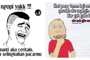 15 Meme kocak cinta-cintaan ini bakal bikin uji kesetiaanmu