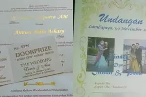 3 Undangan pernikahan ini anti mainstream, bikin geleng kepala