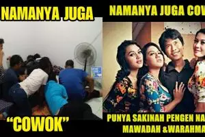 10 Meme lucu 'namanya juga cowok' ini bikin bertanya-tanya dalam hati