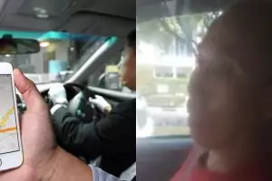 Tingkah kocak sopir online saat diprotes penumpang tak pakai AC mobil