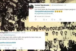 Cuitan 'Sumpah Pemuda' generasi zaman sekarang, kocaknya bukan main