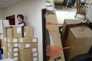 10 Tingkah lucu pekerja kantoran ini bikin hari kerjamu nggak tegang