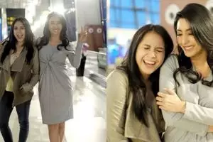 Akur dengan mantan pacar suami, Nagita hangout bareng Tyas Mirasih