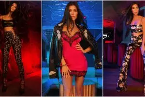 PrettyLittleThing X Kourtney Kardashian rilis koleksi fashion ala 70an