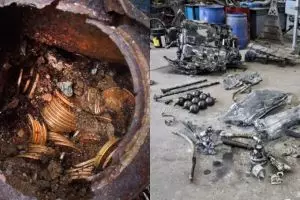 10 Benda tak terduga ditemukan di halaman belakang, ada uang sekarung