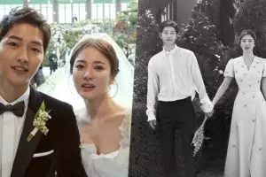 Ini suvenir dari pernikahan mewah Song Song Couple, simpel banget