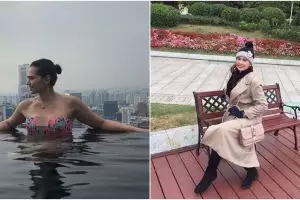 8 Gaya terbaru Catherine Wilson, makin seksi di usia hampir 40 tahun