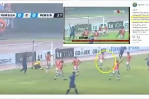 Kontroversi Persija vs Persib, aksi Bambang Pamungkas dikecam warganet