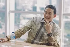 Lari pagi di Tanah Abang, Sandiaga Uno dibentak tukang ojek pangkalan