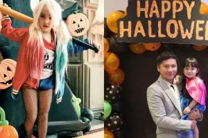 Begini gaya 7 anak seleb Tanah Air berkostum Halloween