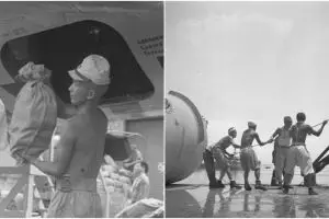 10 Foto langka tentara Jepang jadi kuli usai kalah perang di Indonesia