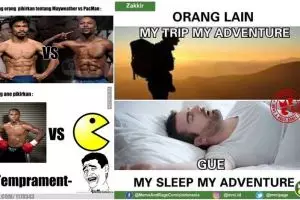 8 Meme 'orang lain vs gue' ini bakal bikin kamu cengar-cengir sendiri