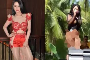 4 Kostum Dewi Perssik ini jadi kontroversi, ada yang tembus pandang