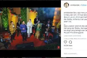 4 Seleb ini sumbang lagu di pernikahan Kahiyang-Bobby