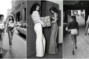 20 Gaya fashion cewek 1970-an, rok mini dan celana gemes di mana-mana