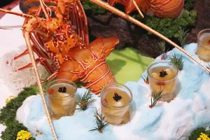 Puding ini berbahan dasar utama lobster, harganya Rp 3 juta/kg