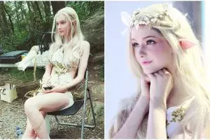 8 Penampilan Savanna Blade, model yang dikira boneka saking cantiknya