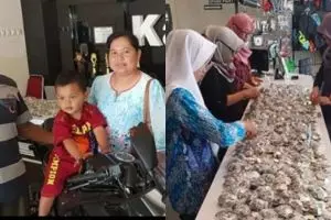 Nabung selama 2 tahun, pria ini beli motor sport pakai uang receh