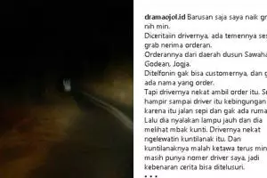 Kisah horor ini pernah dialami 5 driver ojek online, bikin merinding