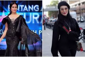 10 Penampilan glamor Iis Dahlia, pedangdut yang kerap tampil elegan
