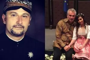 10 Gaya bule Austria pacar Baby Margaretha yang terpaut usia 21 tahun