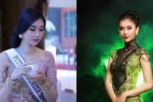 10 Potret cantiknya Kevin Lilliana saat memakai kebaya