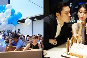 Selain Gisel, 5 seleb cantik ini dapat kejutan romantis dari suami
