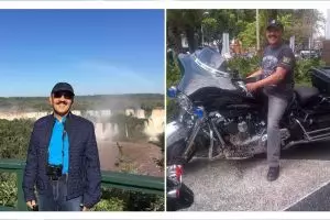 10 Gaya Fredrich Yunadi pengacara Setnov, hobi banget sama moge