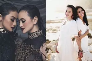 10 Potret kompaknya Ririn Ekawati & Rini Yulianti, sister goal banget