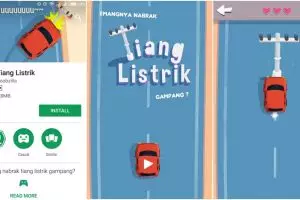Setelah Setnov kecelakaan, muncul game Tiang Listrik yang kreatif abis