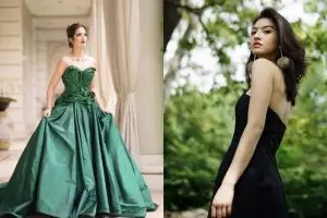 Pakai dress yang pamerkan pundak, 7 seleb Tanah Air ini tuai pujian