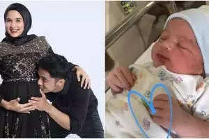 Anak kedua Hengky Kurniawan dari Sonya Fatmala lahir, ini namanya