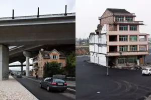 10 Rumah ini terletak di tempat tak terduga, kok bisa ya?