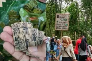 Bayar pakai uang bambu, ini 10 potret jual beli di pasar Temanggung